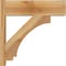 Ekena Millwork Imperial Block Rough Sawn Outlooker, Western Red Cedar, 8"W x 26"D x 26"H OUT08X26X26IMP05RWR - alternate 3